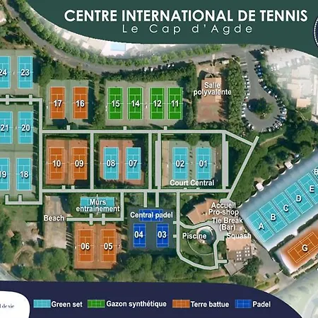 Cap Capistol Golf, 2 Apartman Agde